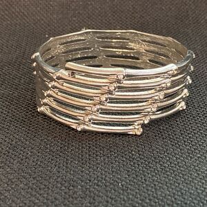 Blinged Bangle Bracelet - NWT - 2 1/2” wide -